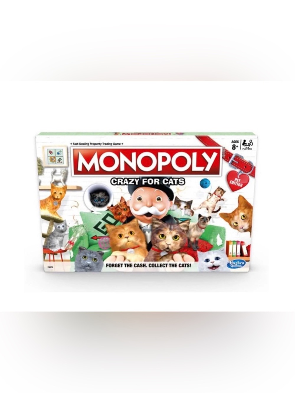 Monopoly Crazy for Cats Board Game